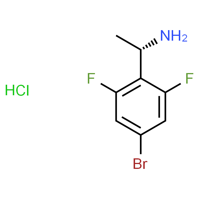 (S)-1-(4-Bromo-2,6-difluorophenyl)ethan-1-amine hydrochloride
