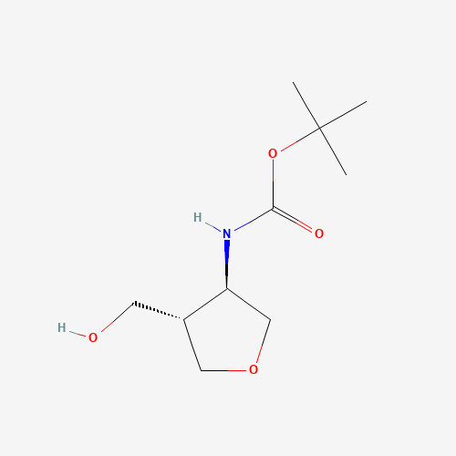 tert-Butyl ((3R,4S)-4-(hydroxymethyl)tetrahydrofuran-3-yl)carbamate