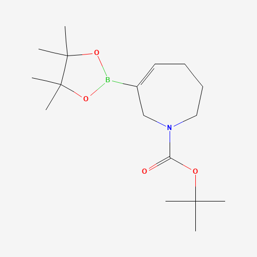 tert-Butyl 6-(4,4,5,5-tetramethyl-1,3,2-dioxaborolan-2-yl)-2,3,4,7-tetrahydro-1H-azepine-1-carboxylate