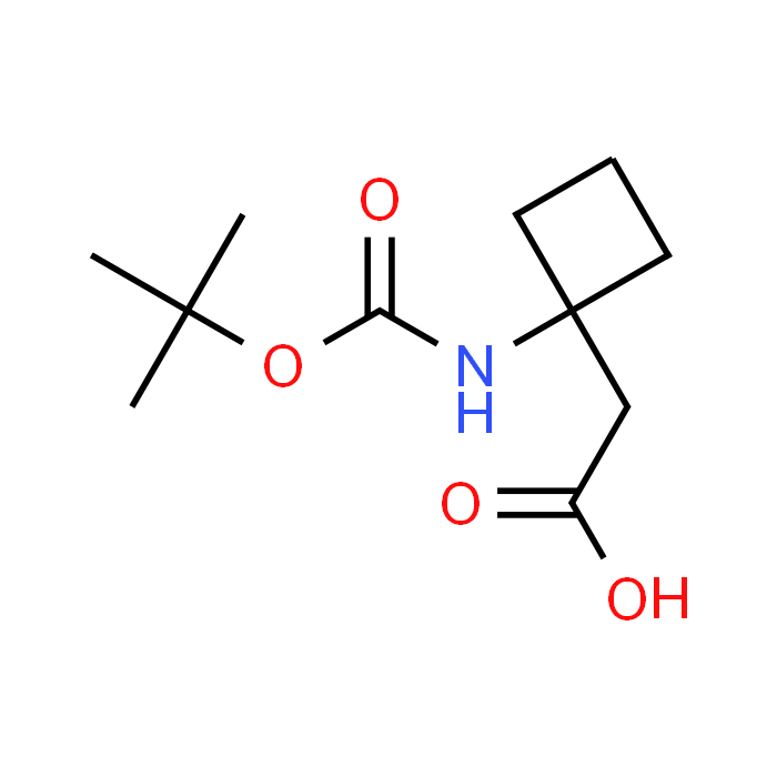 2-(1-((tert-Butoxycarbonyl)amino)cyclobutyl)acetic acid