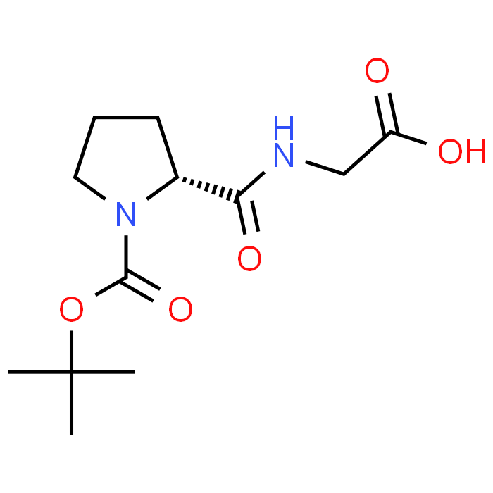 1-Boc-D-prolyl-glycine