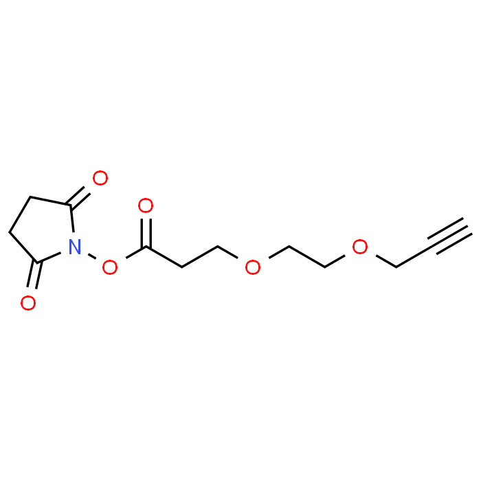 2,5-Dioxopyrrolidin-1-yl 3-(2-(prop-2-yn-1-yloxy)ethoxy)propanoate