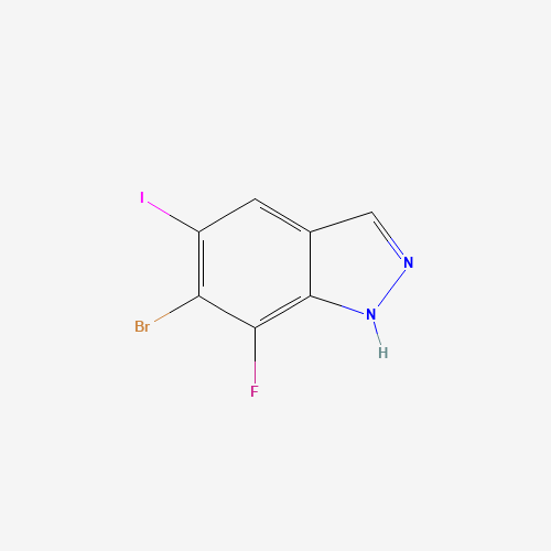 6-Bromo-7-fluoro-5-iodo-1H-indazole