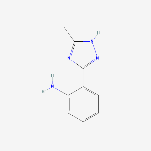 2-(3-Methyl-1H-1,2,4-triazol-5-yl)aniline