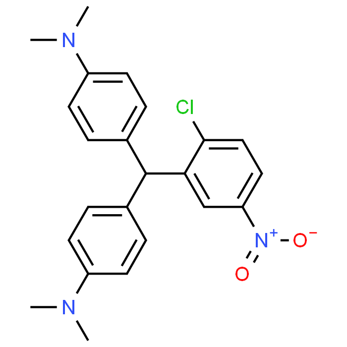 4,4'-((2-Chloro-5-nitrophenyl)methylene)bis(N,N-dimethylaniline)