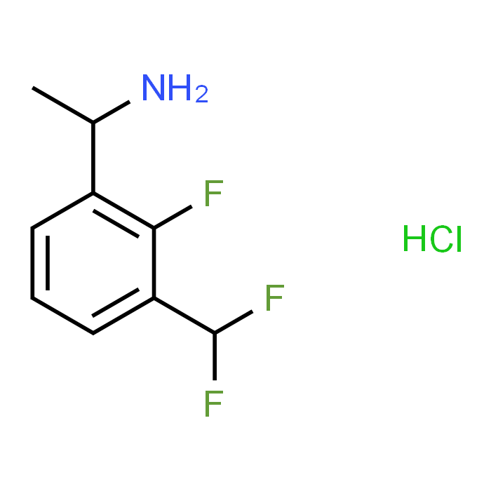 (R)-1-(3-(Difluoromethyl)-2-fluorophenyl)ethan-1-amine hydrochloride