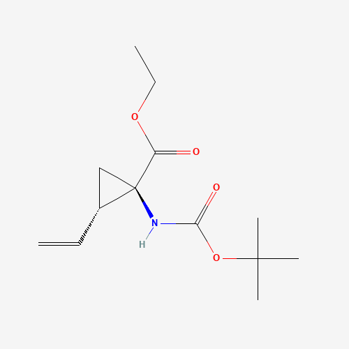 (1R,2S)-Ethyl 1-((tert-butoxycarbonyl)amino)-2-vinylcyclopropanecarboxylate