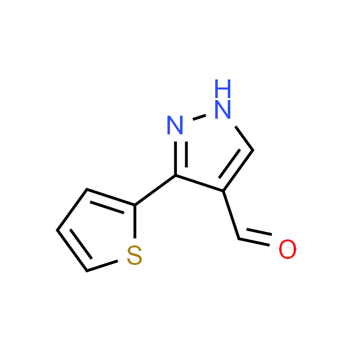 3-(Thien-2-yl)-1H-pyrazole-4-carboxaldehyde