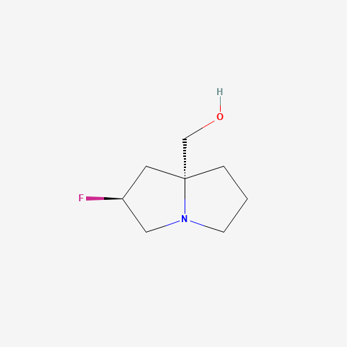 ((2S,7aR)-2-Fluorotetrahydro-1H-pyrrolizin-7a(5H)-yl)methanol