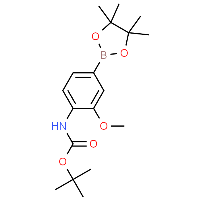 tert-Butyl (2-methoxy-4-(4,4,5,5-tetramethyl-1,3,2-dioxaborolan-2-yl)phenyl)carbamate