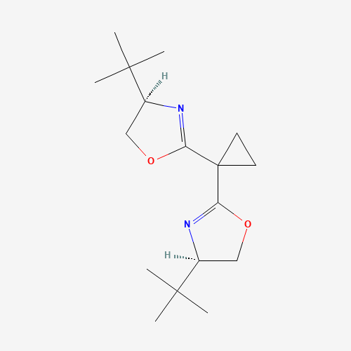 (4R,4'R)-2,2'-(Cyclopropane-1,1-diyl)bis(4-(tert-butyl)-4,5-dihydrooxazole)