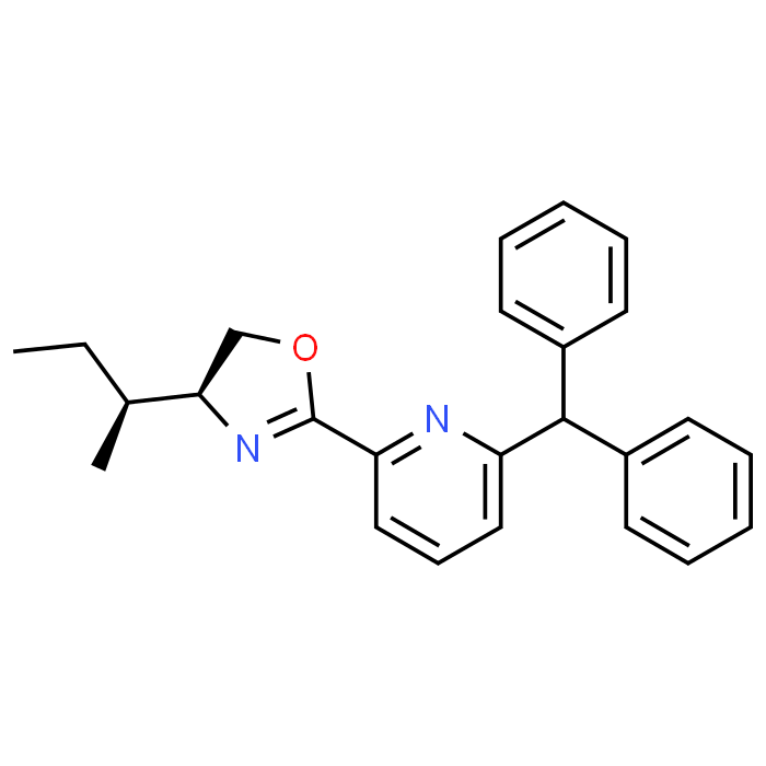 (S)-2-(6-Benzhydrylpyridin-2-yl)-4-((S)-sec-butyl)-4,5-dihydrooxazole - Achmem