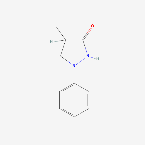 4-Methyl-1-phenylpyrazolidin-3-one