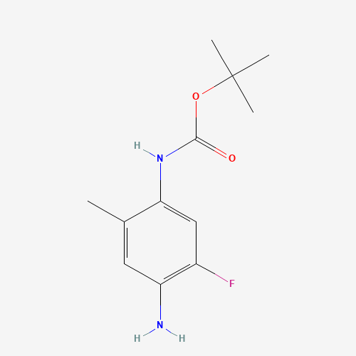 tert-Butyl (4-amino-5-fluoro-2-methylphenyl)carbamate