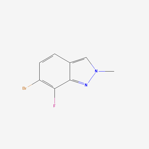 6-Bromo-7-fluoro-2-methyl-2H-indazole