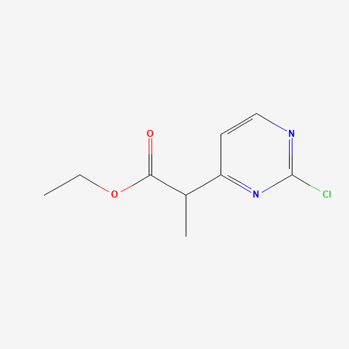 Ethyl 2-(2-chloropyrimidin-4-yl)propanoate