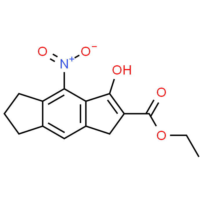Ethyl 3-hydroxy-4-nitro-1,5,6,7-tetrahydro-s-indacene-2-carboxylate