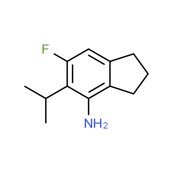 6-Fluoro-5-isopropyl-2,3-dihydro-1H-inden-4-amine