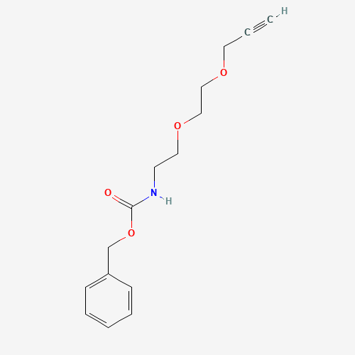 Benzyl (2-(2-(prop-2-yn-1-yloxy)ethoxy)ethyl)carbamate