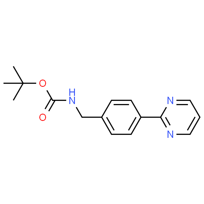 tert-Butyl 4-(pyrimidin-2-yl)benzylcarbamate