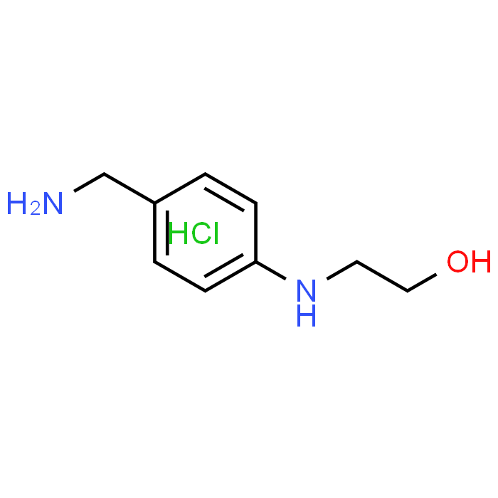 2-((4-(Aminomethyl)phenyl)amino)ethanol hydrochloride