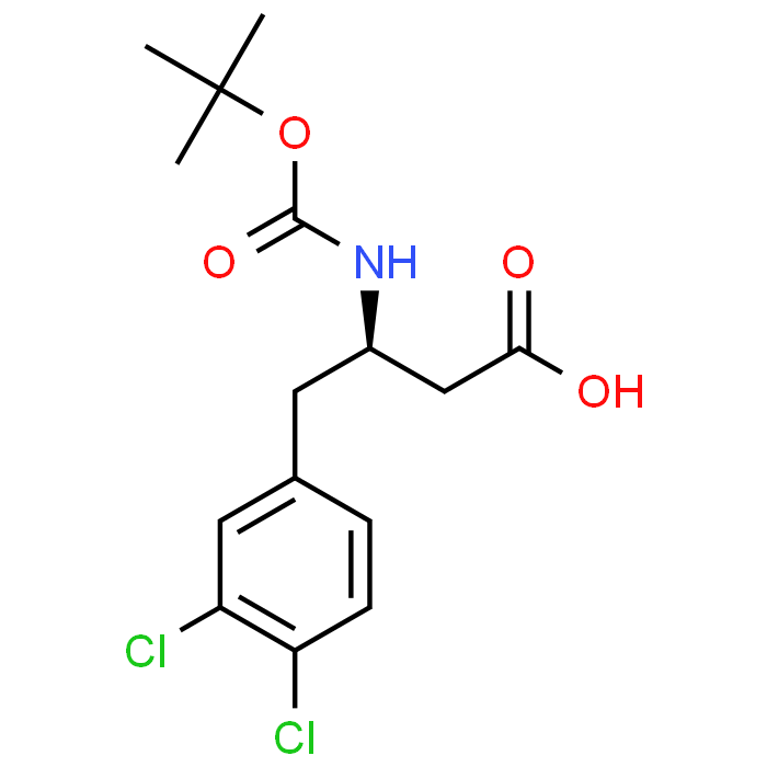 (R)-3-((tert-Butoxycarbonyl)amino)-4-(3,4-dichlorophenyl)butanoic acid