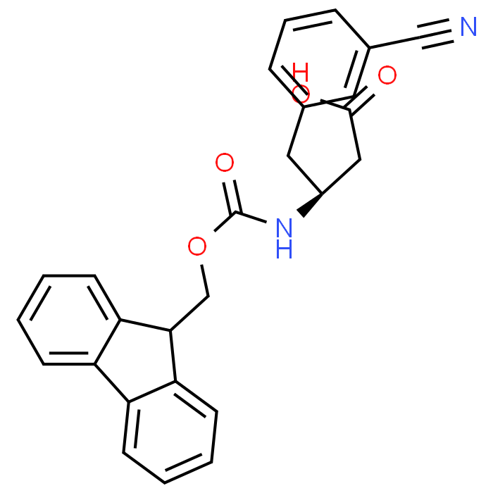 (S)-3-((((9H-Fluoren-9-yl)methoxy)carbonyl)amino)-4-(3-cyanophenyl)butanoic acid