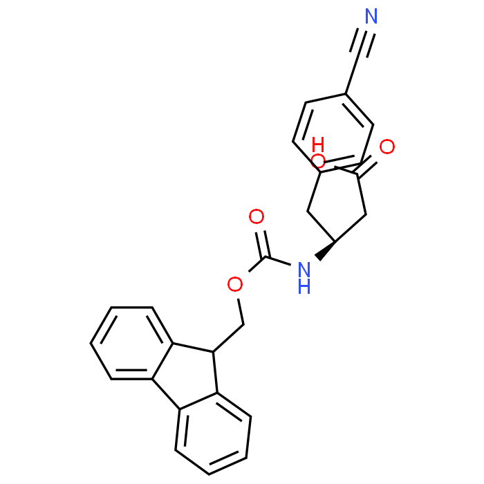 (S)-3-((((9H-Fluoren-9-yl)methoxy)carbonyl)amino)-4-(4-cyanophenyl)butanoic acid