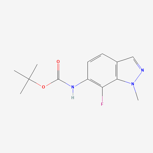 tert-Butyl (7-fluoro-1-methyl-1H-indazol-6-yl)carbamate - Achmem