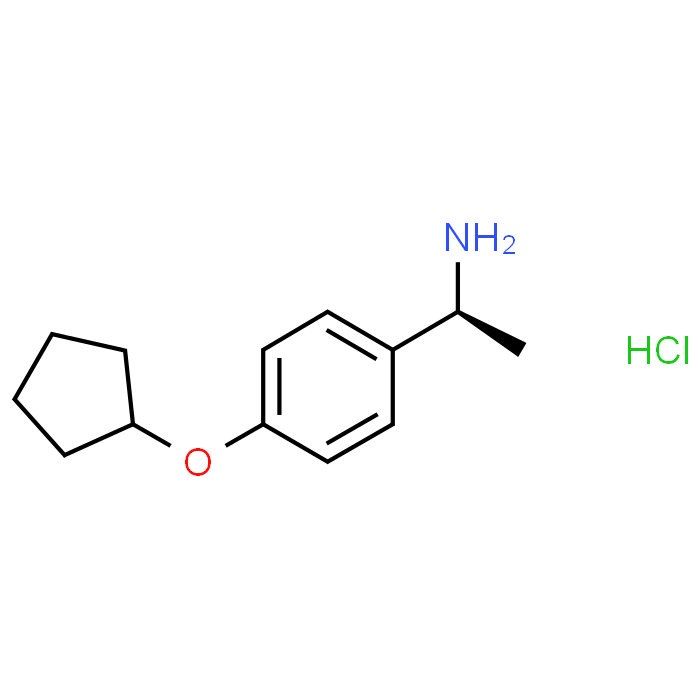 (S)-1-(4-(Cyclopentyloxy)phenyl)ethan-1-amine hydrochloride