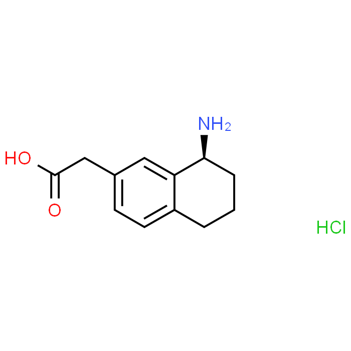 (S)-2-(8-Amino-5,6,7,8-tetrahydronaphthalen-2-yl)acetic acid hydrochloride