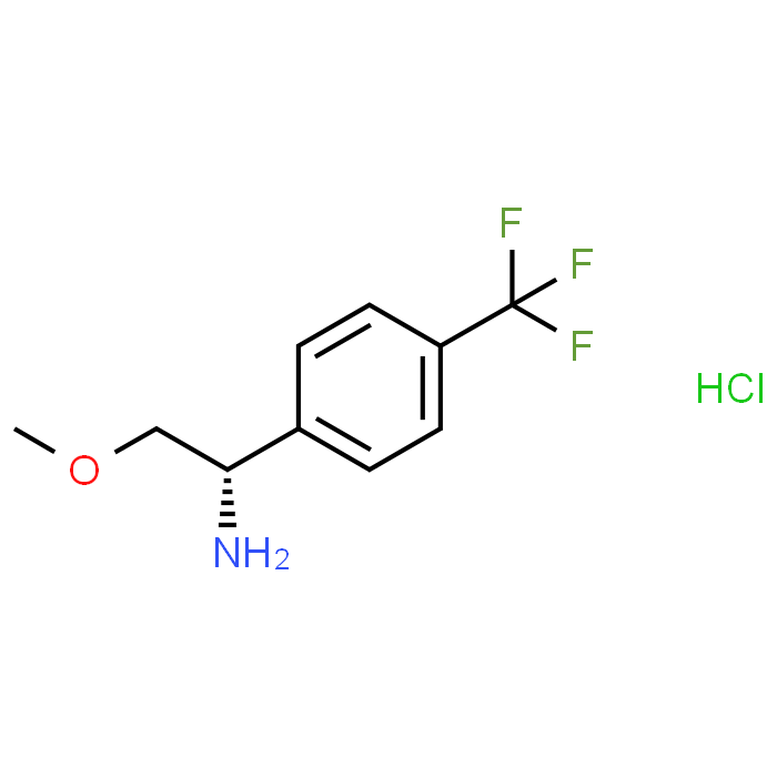 (S)-2-Methoxy-1-(4-(trifluoromethyl)phenyl)ethan-1-amine hydrochloride