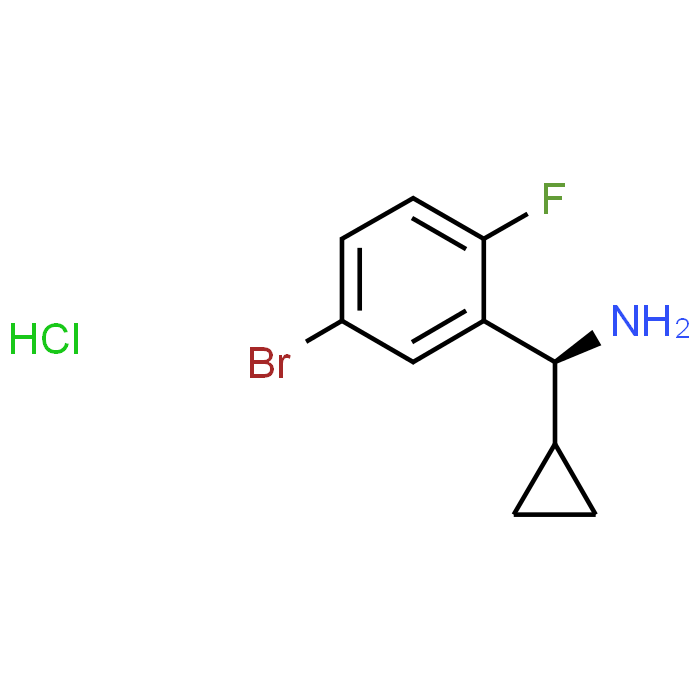(S)-(5-Bromo-2-fluorophenyl)(cyclopropyl)methanamine hydrochloride