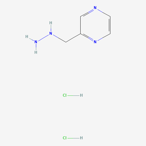 2-(Hydrazineylmethyl)pyrazine dihydrochloride