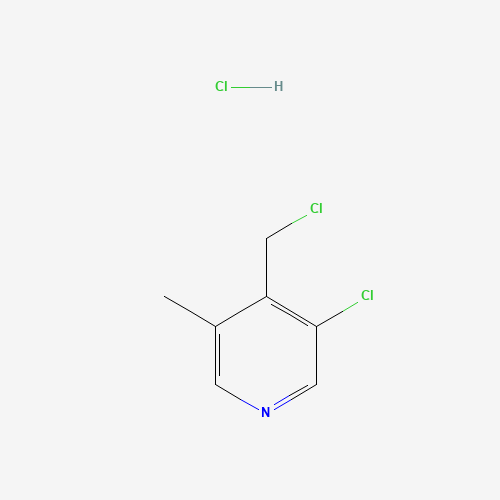 3-Chloro-4-(chloromethyl)-5-methylpyridine hydrochloride