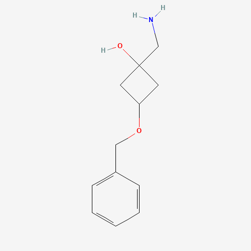 Rel-(1r,3r)-1-(aminomethyl)-3-(benzyloxy)cyclobutan-1-ol