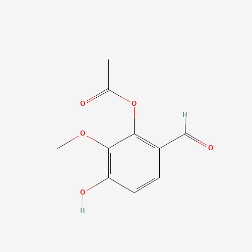 6-Formyl-3-hydroxy-2-methoxyphenyl acetate