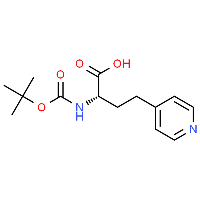 (S)-2-((tert-Butoxycarbonyl)amino)-4-(pyridin-4-yl)butanoic acid