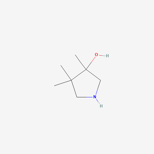 3,4,4-Trimethylpyrrolidin-3-ol