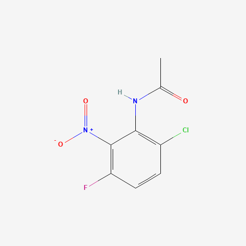 N-(6-Chloro-3-fluoro-2-nitrophenyl)acetamide