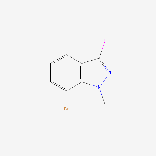 7-Bromo-3-iodo-1-methyl-1H-indazole