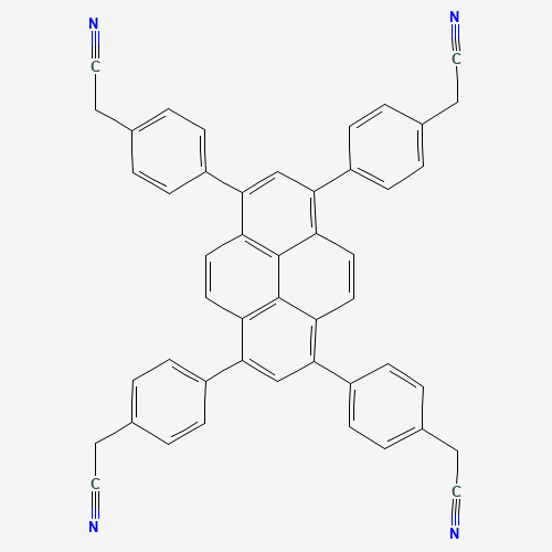 2,2',2'',2'''-(Pyrene-1,3,6,8-tetrayltetrakis(benzene-4,1-diyl))tetraacetonitrile