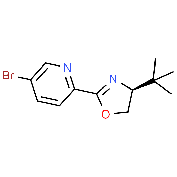 (S)-2-(5-Bromopyridin-2-yl)-4-(tert-butyl)-4,5-dihydrooxazole