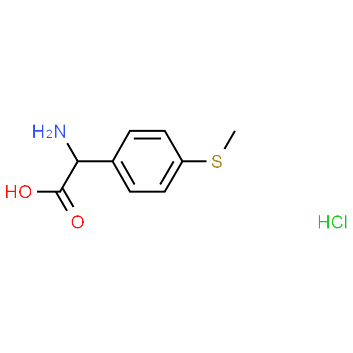 2-Amino-2-(4-(methylthio)phenyl)acetic acid hydrochloride