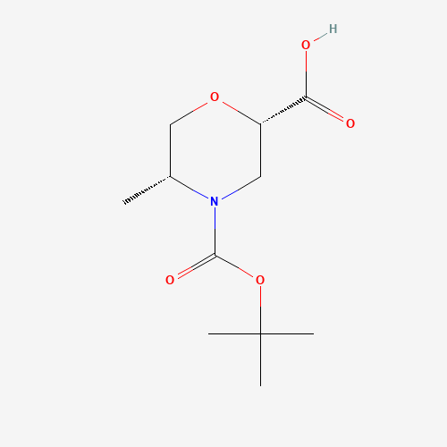 (2S,5R)-4-(tert-Butoxycarbonyl)-5-methylmorpholine-2-carboxylic acid