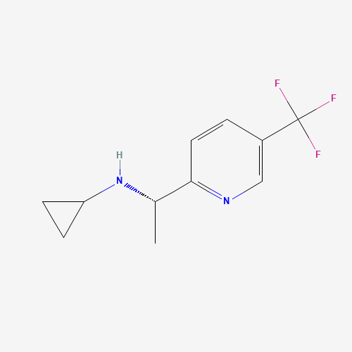 (S)-N-(1-(5-(Trifluoromethyl)pyridin-2-yl)ethyl)cyclopropanamine