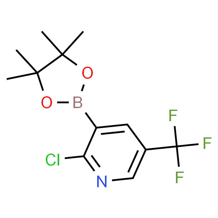 2-Chloro-3-(4,4,5,5-tetramethyl-1,3,2-dioxaborolan-2-yl)-5-(trifluoromethyl)pyridine