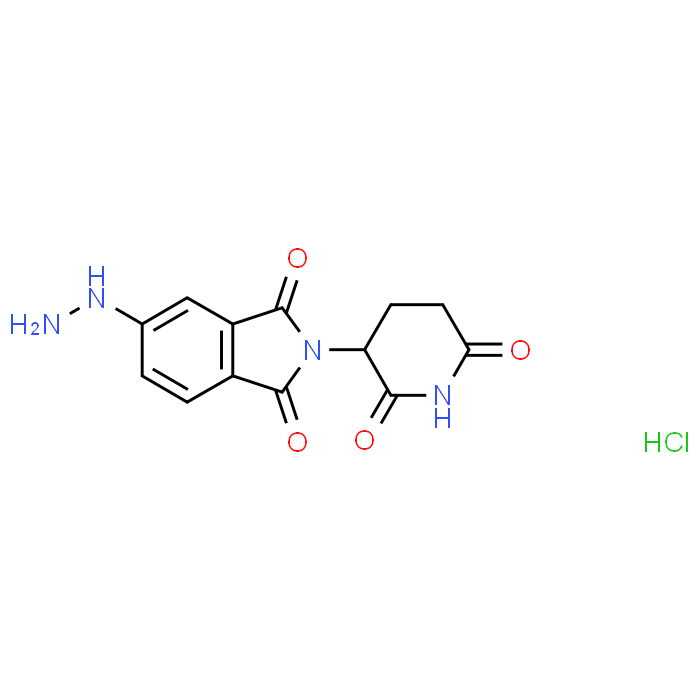 2-(2,6-Dioxopiperidin-3-yl)-5-hydrazinylisoindoline-1,3-dione hydrochloride