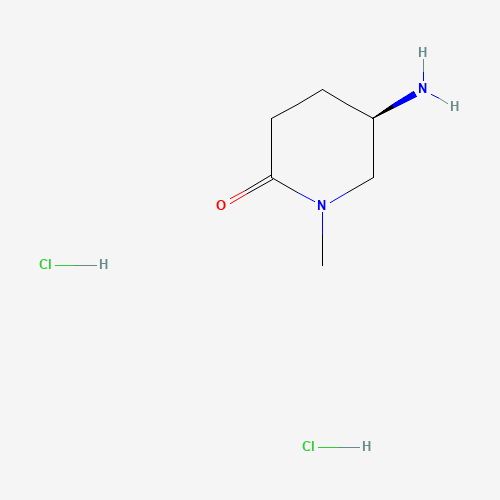 (R)-5-Amino-1-methylpiperidin-2-one dihydrochloride