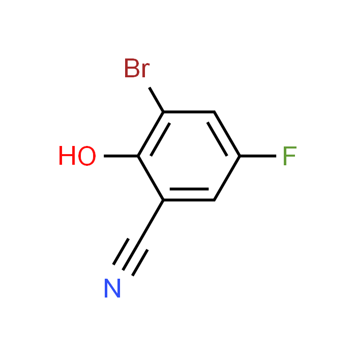 3-Bromo-5-fluoro-2-hydroxybenzonitrile